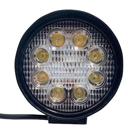 Race Sport Street Series 4In Round Led Spot Light 27W/1,755Lm (Each) RS-27W-R
